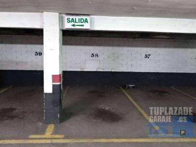 alquilo plaza de garaje para coche grande: 12m2 (5,00x2,40 m) en madrid capital - distrito de salama