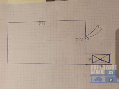no más de 1.75 de ancho.los modernos y grandes miden más.de largo 5.23.  hay vigilancia nocturna.a